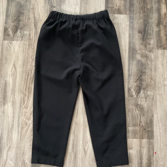 GANNI BLACK WOMANS PULL ON PANTS SIZE 36 - Picture 6 of 6